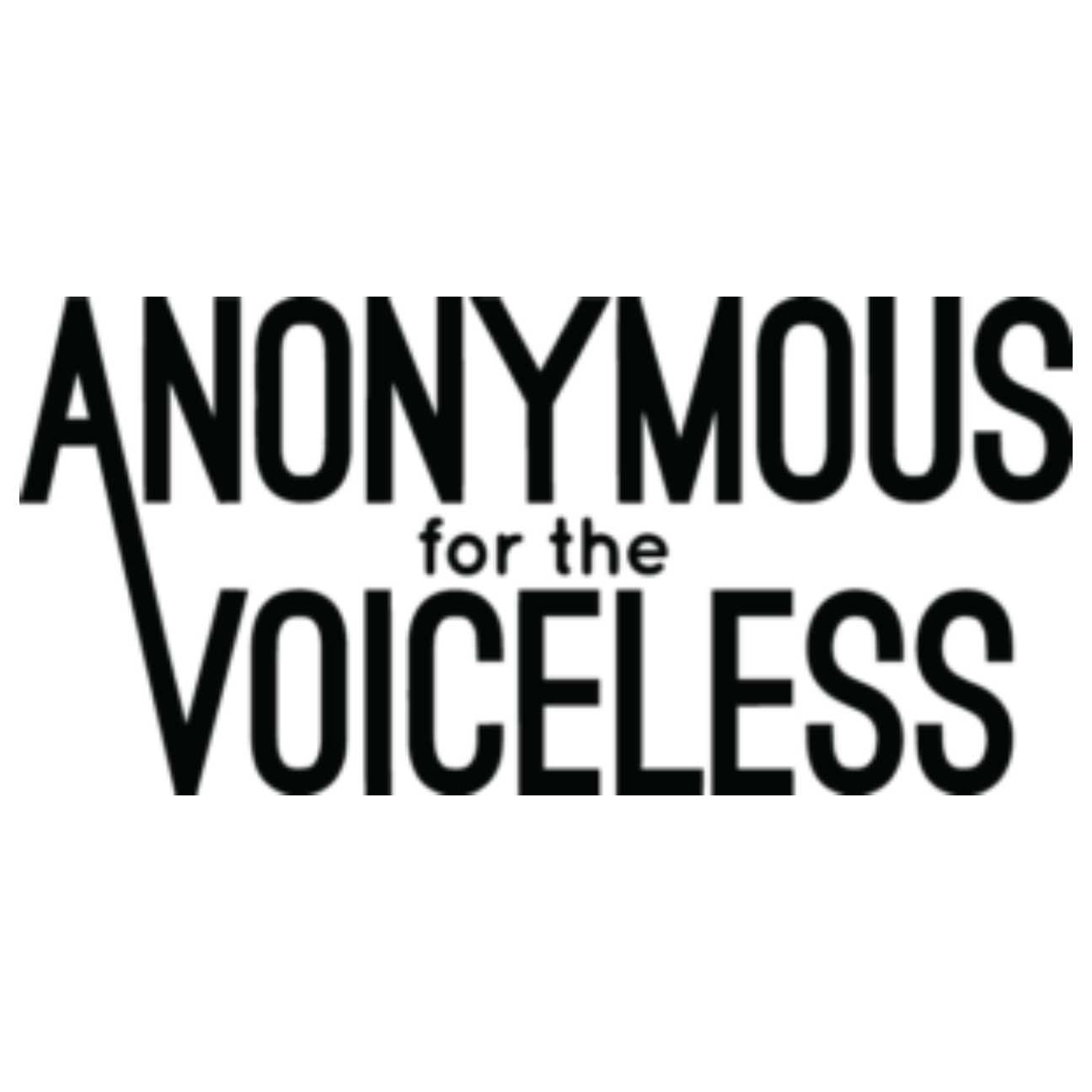 Anonymous For The Voiceless Logo